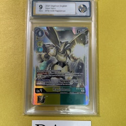 Rapidmon BT8-039 New Hero Digimon Graderad 9 Rauk Card