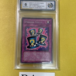 Magical Hats Pyramid Turtle Error DB1-EN087 Yu-Gi-Oh! Graderad 6  Rauk Card