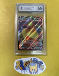 Flareon VMAX 018/203 Evolving Skies Graderad 8 Rauk Card Pokemon
