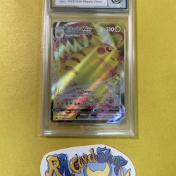 Pikachu VMAX SWSH286 Black Star Promo Graderad 9 Rauk Card Pokemon