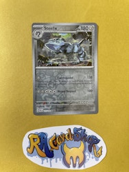 Steelix Reverse Holo Rare 125/182 Paradox Rift Pokemon