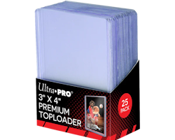 Ultra Pro Premium Toploader 3" X 4" (25 pack)