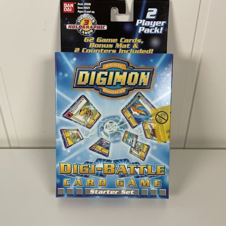 Digimon Digi-Battle Card Game Starter Set Upper Deck TCG Trading Card Game New