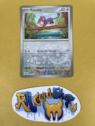 Rattata Reverse Holo Common 019/165 Pokemon 151