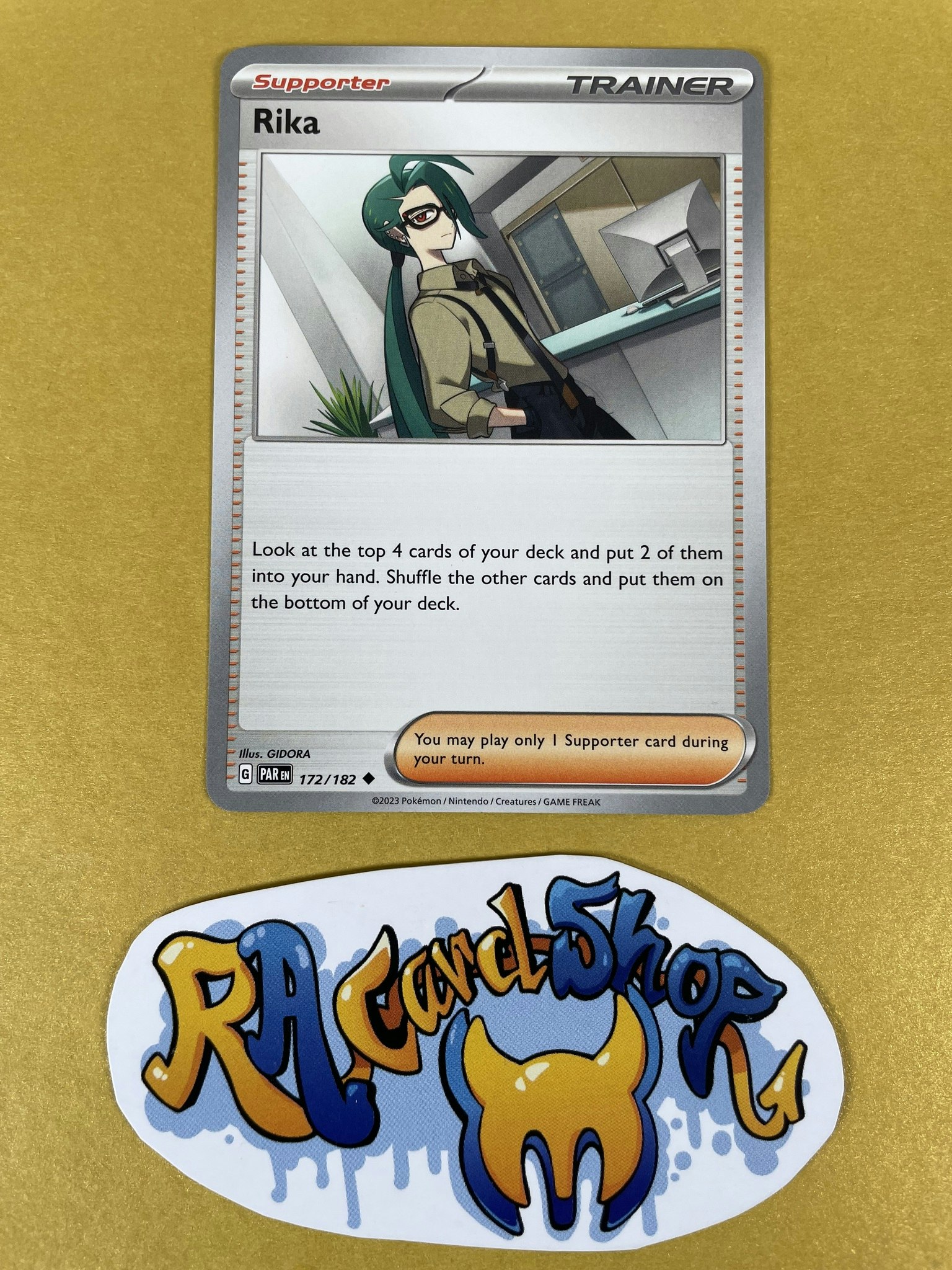 Rika Uncommon 172/182 Paradox Rift Pokemon