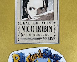 Wanted Nico Robin 131 Epic Journey Trading Cards Panini One Piece