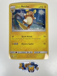 Alolan Raichu SM65 Black Star Promo Jumbo card Pokemon