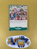 BE-BENG!! Common OP01-059 Pre-Errata Romance Dawn One Piece