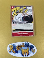 Radical Beam Uncommon OP01-029 Pre-Errata Romance Dawn One Piece