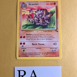 Graveler Uncommon (2) 37/62 Fossil Pokemon