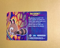 Sentret #161 Topps Pokemon