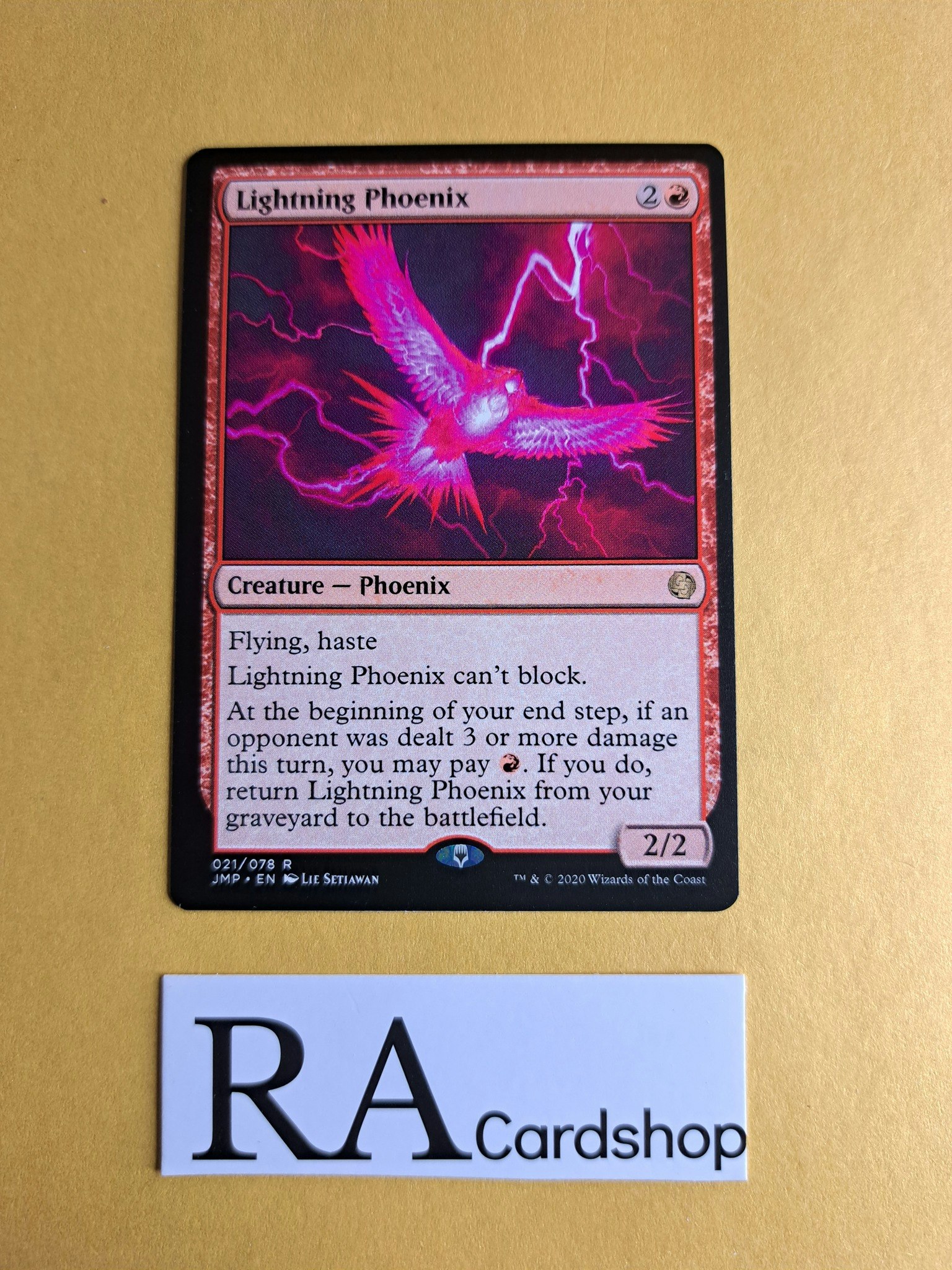 Lightning Phoenix Rare 021/078 Jumpstart (JMP) Magic the Gathering