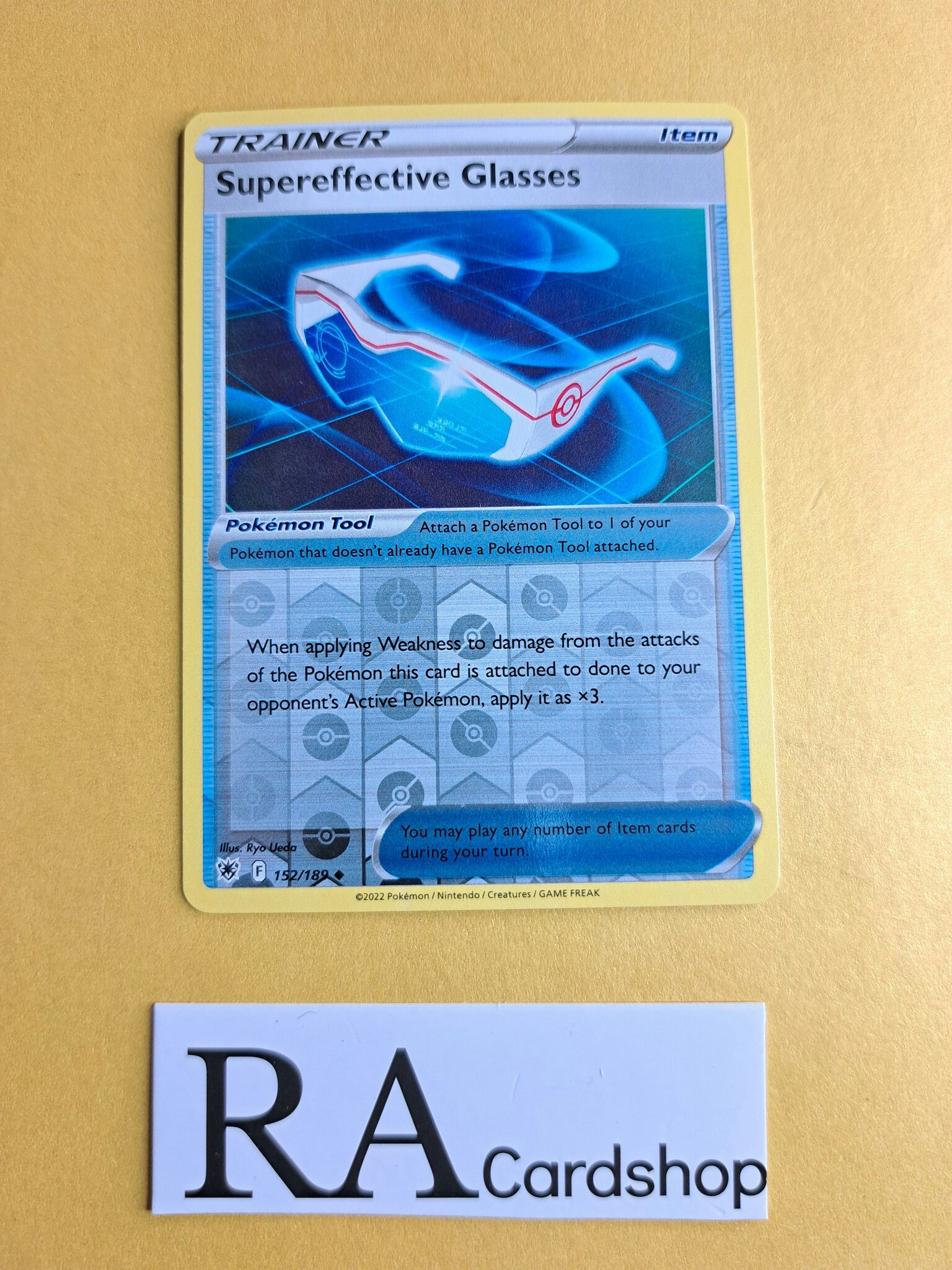 Supereffective Glasses Reverse Holo Uncommon 152/189 Astral Radiance Pokemon