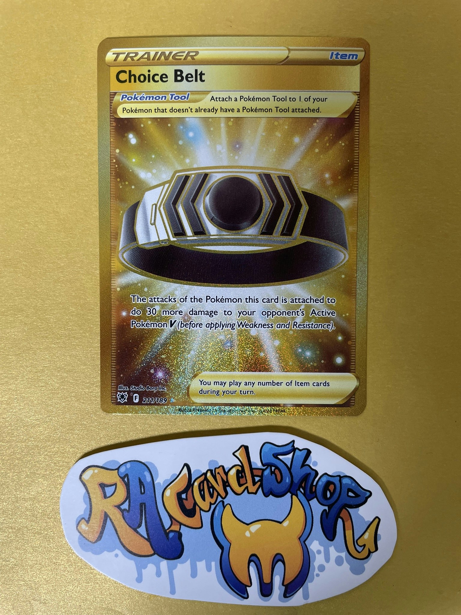 Choice Belt Rare 211/189 Astral Radiance Pokemon