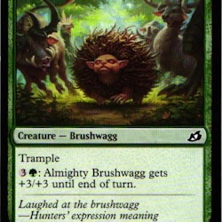 Almighty Brushwagg Common 143/274 Ikoria Lair of Behemoths (IKO) Magic the Gathering