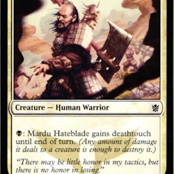 Mardu Hateblade Common 016/269 Khans of Tarkir (KTK) Magic the Gathering