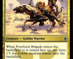 Ponyback Brigade Common 191/269 Khans of Tarkir (KTK) Magic the Gathering