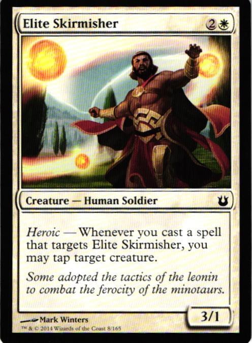 Elite Skirmisher Common 8/165 Born of the Gods (BNG) Magic the Gathering