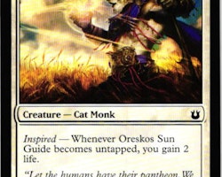 Oreskos Sun Guide Common 22/165 Born of the Gods (BNG) Magic the Gathering