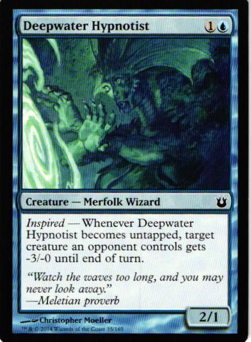 Deepwater Hypnotist Common 35/165 Born of the Gods (BNG) Magic the Gathering