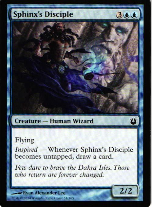 Sphinxs Disciple Common 51/165 Born of the Gods (BNG) Magic the Gathering