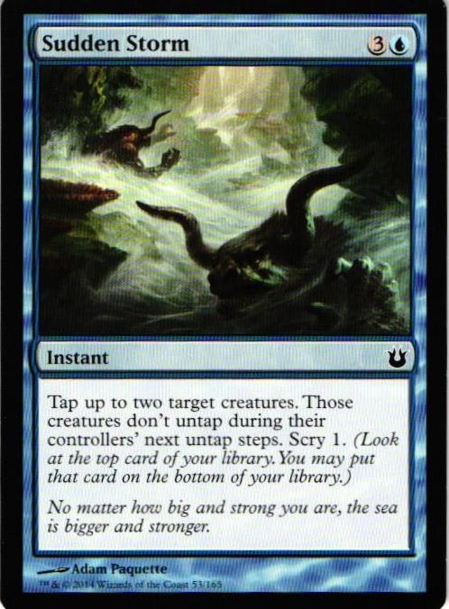 Sudden Storm Common 53/165 Born of the Gods (BNG) Magic the Gathering