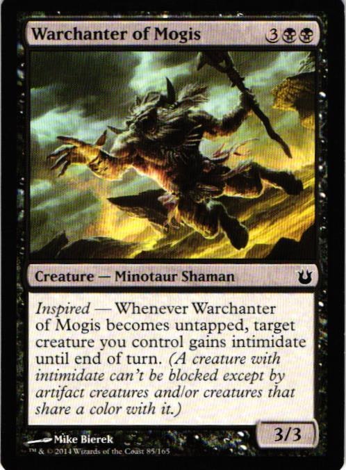 Warchanter of Mogis Common 85/165 Born of the Gods (BNG) Magic the Gathering