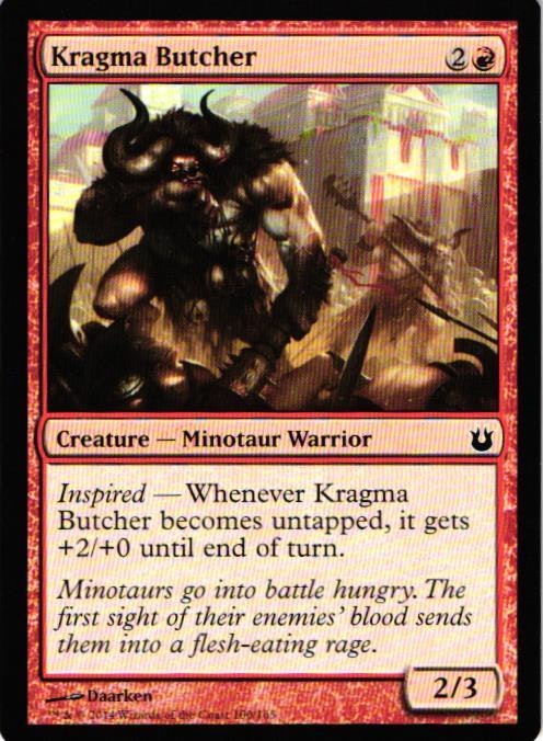 Kragma Butcher Common 100/165 Born of the Gods (BNG) Magic the Gathering
