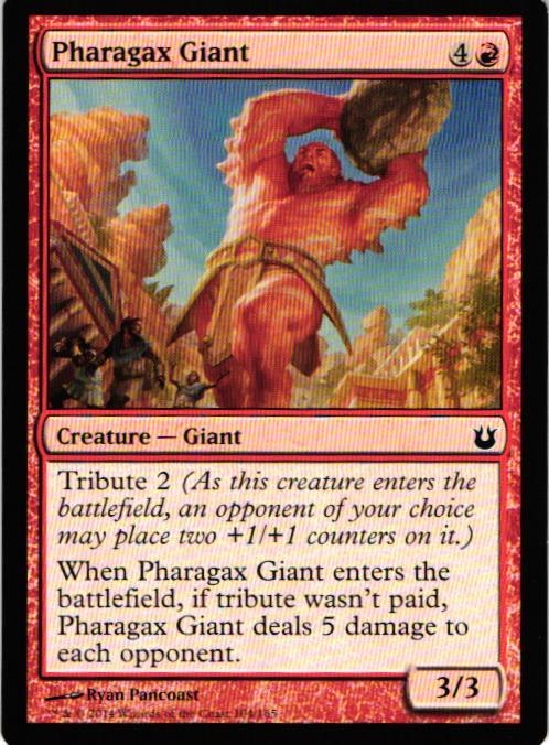 Pharagax Giant Common 104/165 Born of the Gods (BNG) Magic the Gathering