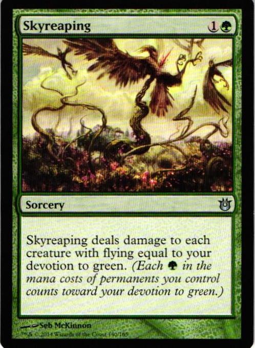 Skyreaping Uncommon 140/165 Born of the Gods (BNG) Magic the Gathering