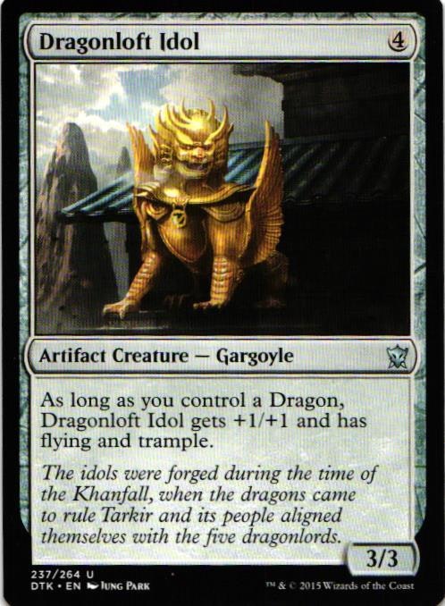 Dragonloft Idol Uncommon 237/264 Dragons of Tarkir (DTK) Magic the Gathering