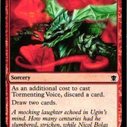 Tormenting Voice Common 163/264 Dragons of Tarkir (DTK) Magic the Gathering
