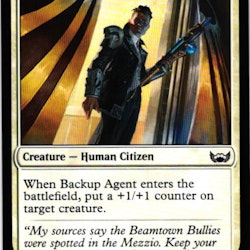 Backup Agent Common 002/281 Streets of New Capenna (SNC) Magic the Gathering