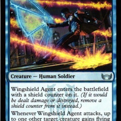 Wingshield Agent Uncommon 064/281 Streets of New Capenna (SNC) Magic the Gathering