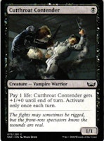 Cutthroat Contender Common 073/281 Streets of New Capenna (SNC) Magic the Gathering