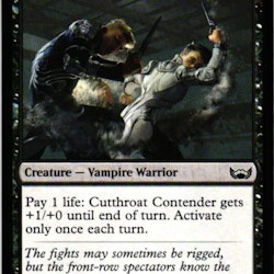 Cutthroat Contender Common 073/281 Streets of New Capenna (SNC) Magic the Gathering