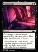 Incriminate Common 084/281 Streets of New Capenna (SNC) Magic the Gathering