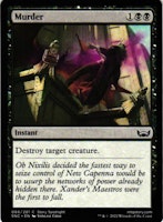 Murder Common 088/281 Streets of New Capenna (SNC) Magic the Gathering