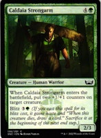 Caldaia Strongarm Common 138/281 Streets of New Capenna (SNC) Magic the Gathering