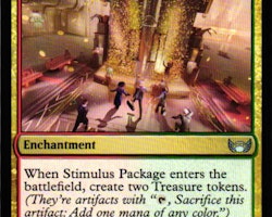Stimulus Package Uncommon 225/281 Streets of New Capenna (SNC) Magic the Gathering