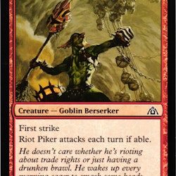 Riot Piker Common 37/156 Dragons Maze (DGM) Magic the Gathering