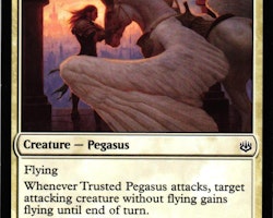 Trusted Pegasus Common 036/264 War of the Spark (WAR) Magic the Gathering