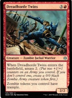 Dreadhorde Twins Uncommon 126/264 War of the Spark (WAR) Magic the Gathering