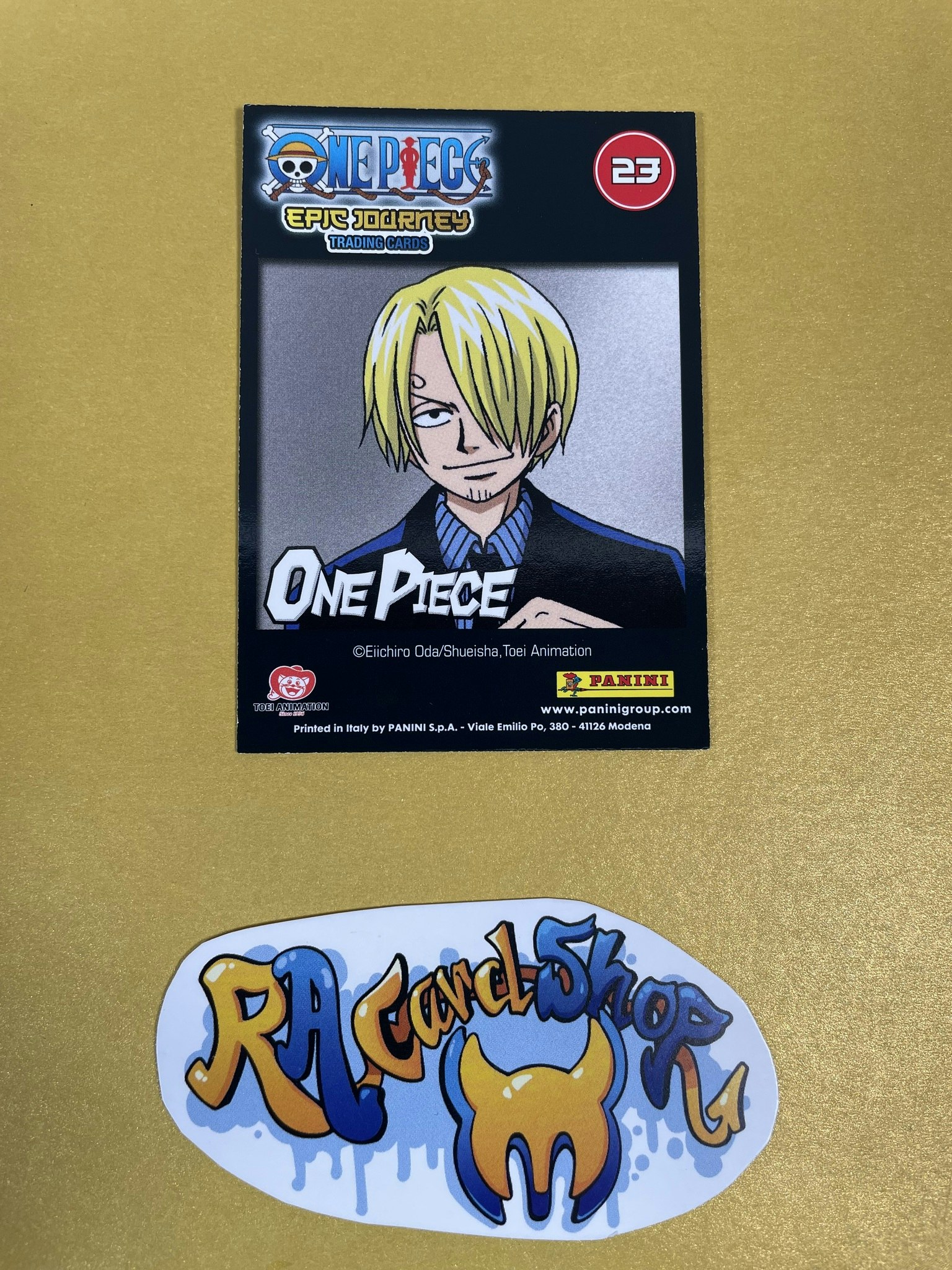 Sanji Epic Journey 23 Trading Cards Panini One Piece
