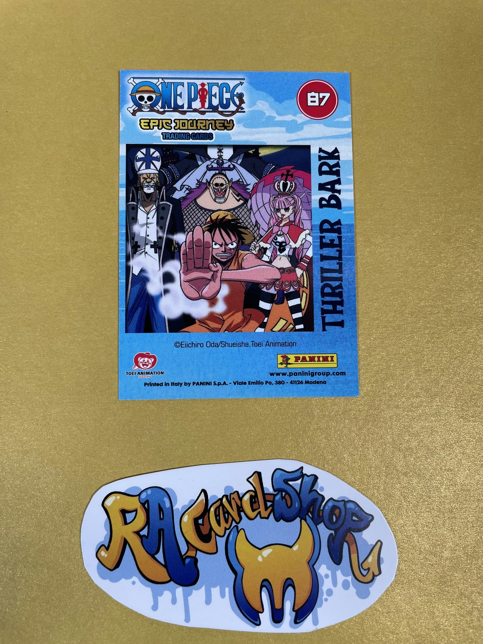 Triller Bark Epic Journey 87 Trading Cards Panini One Piece
