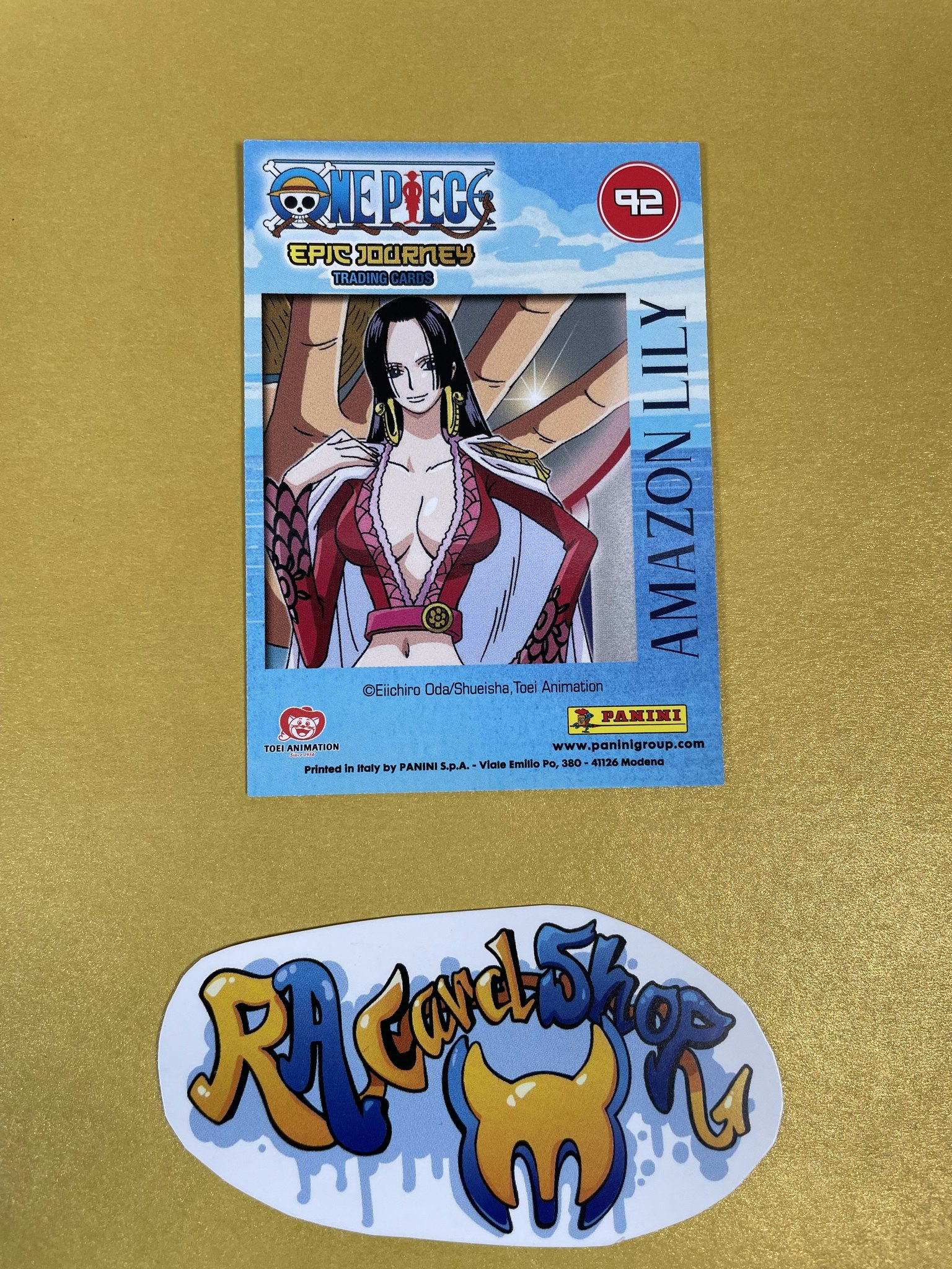 Amazon Lily Epic Journey 92 Trading Cards Panini One Piece