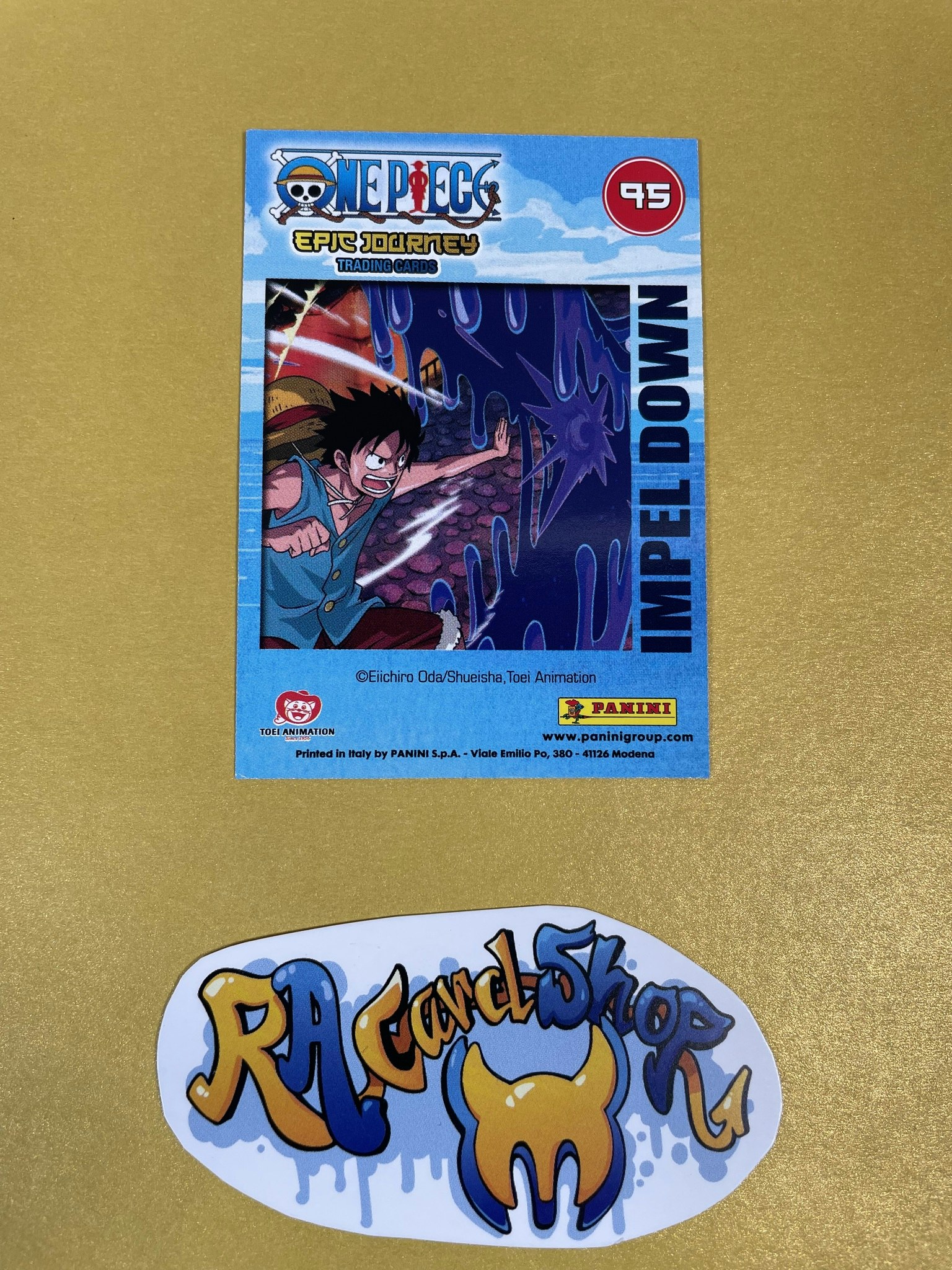 Impel Down Epic Journey 95 Trading Cards Panini One Piece