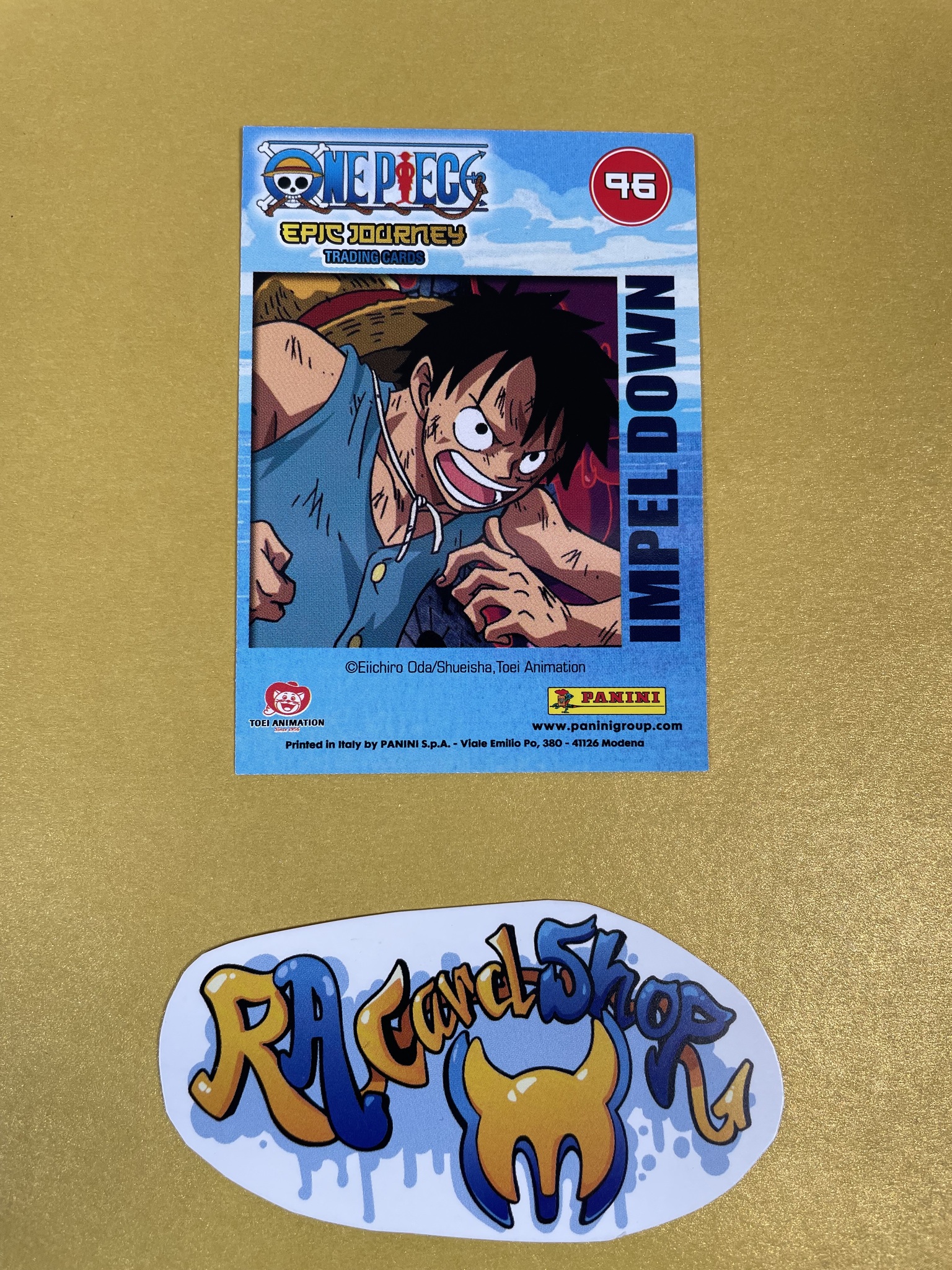 Impel Down Epic Journey 96 Trading Cards Panini One Piece