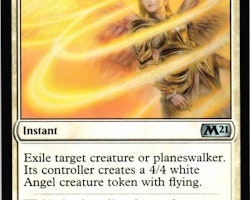 Angelic Ascension Uncommon 003/274 Magic 2021 (M21) Magic the Gathering