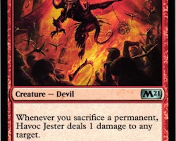 Havoc Jester Uncommon 149/274 Magic 2021 (M21) Magic the Gathering